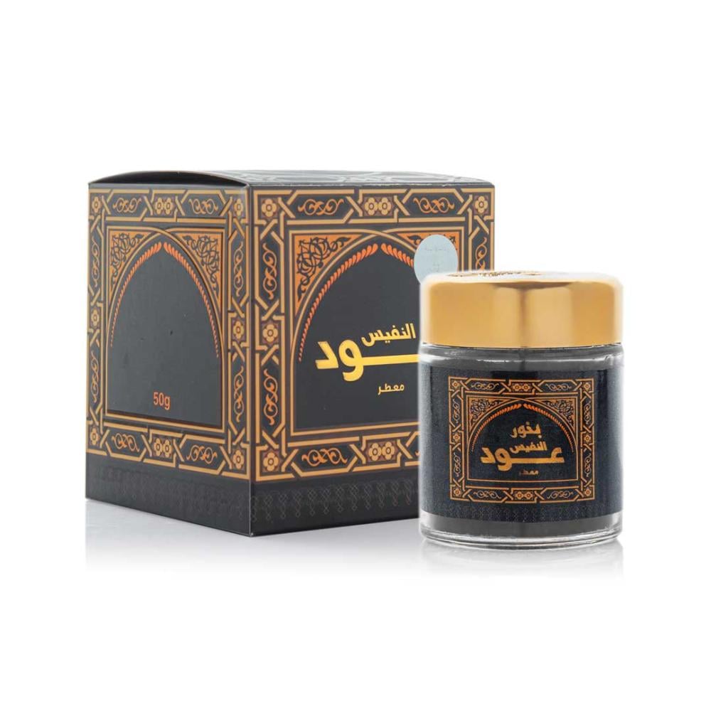 Bakhoor Oud Moattar Al Nafis - Banafa for Oud side view