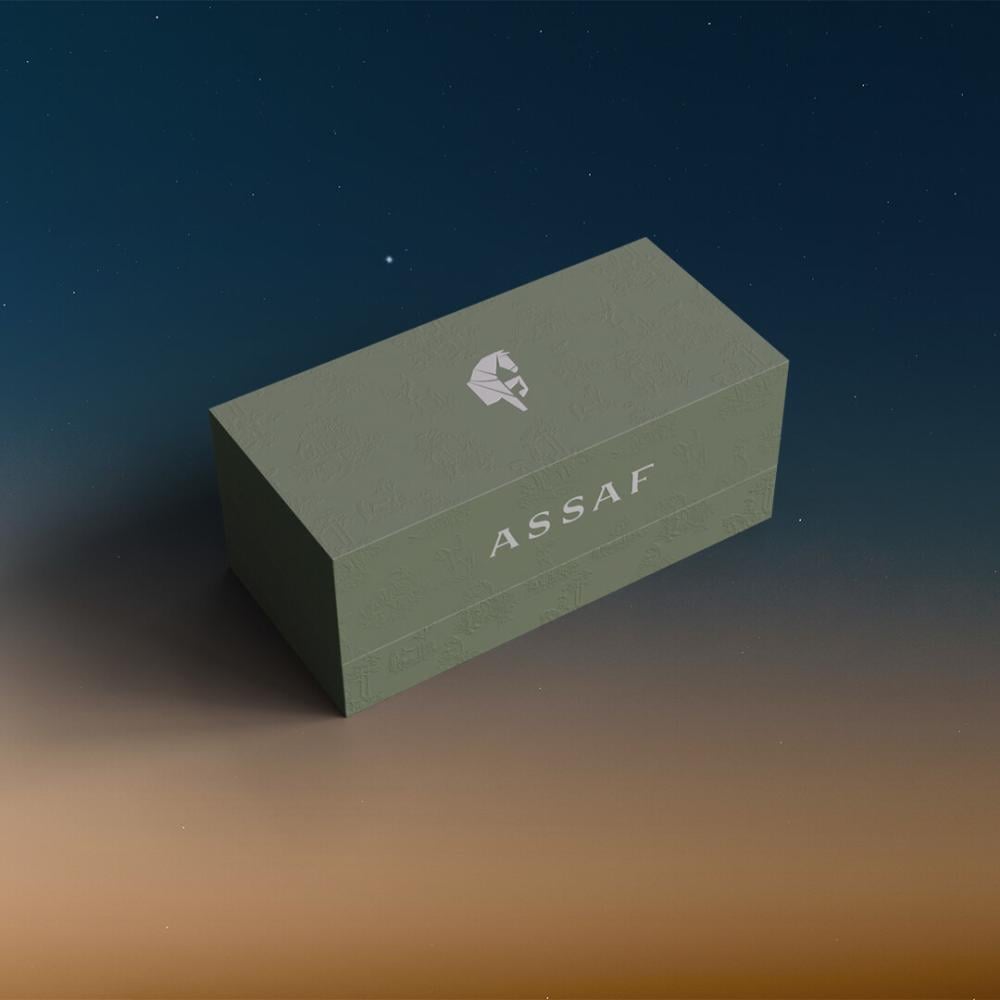 Assaf Luxury Gift Set محتويات الصندوق — الحرمين مصر