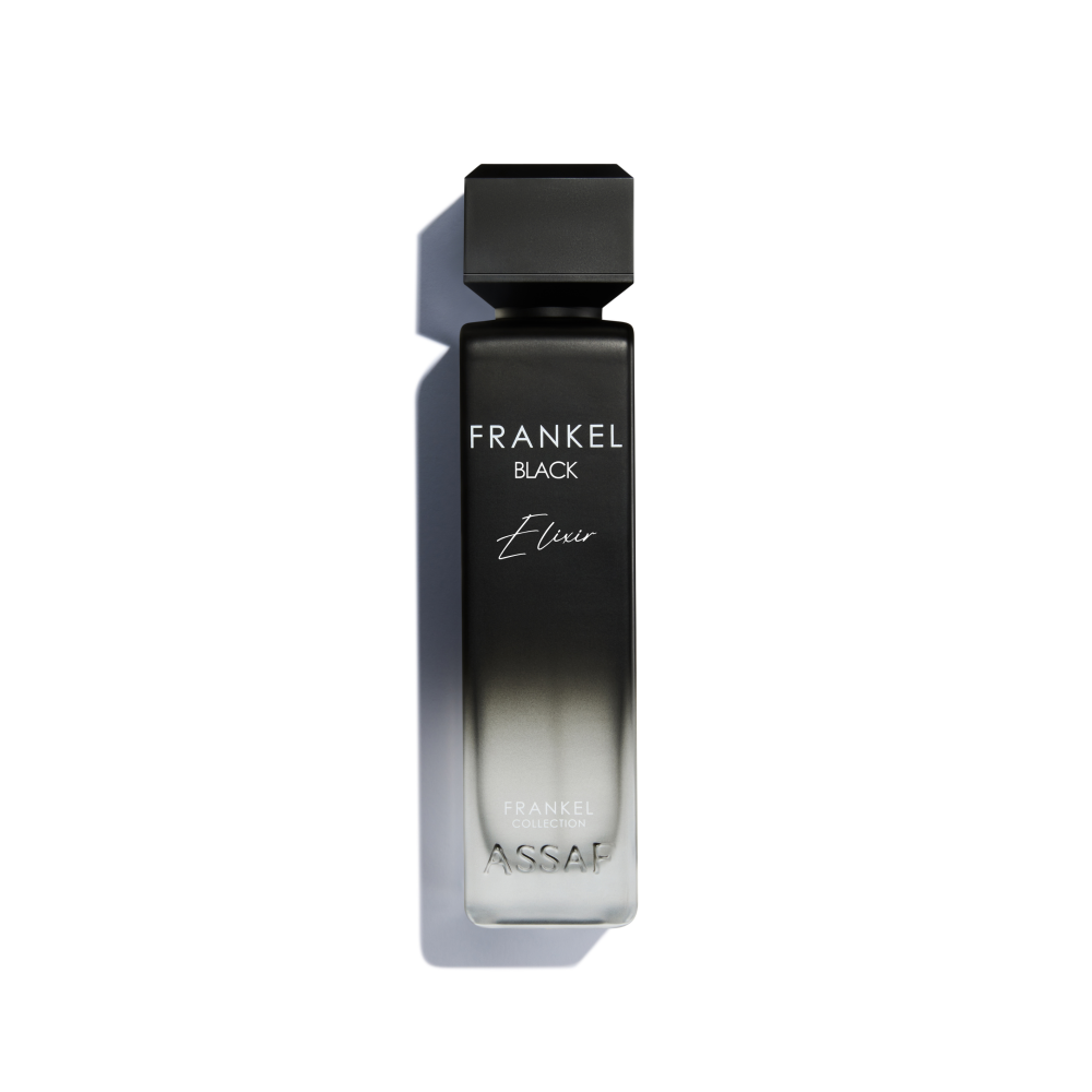 عطر عساف فرانكل بلاك اليكسير الرجالي 200ml — Assaf Frankel Black Elixir Perfume الحرمين مصر