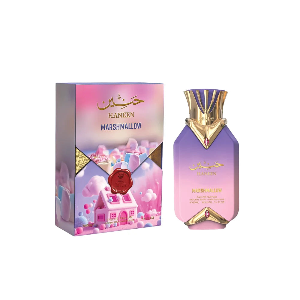 HANEEN MARSHMALLOW - Almas Perfumes side