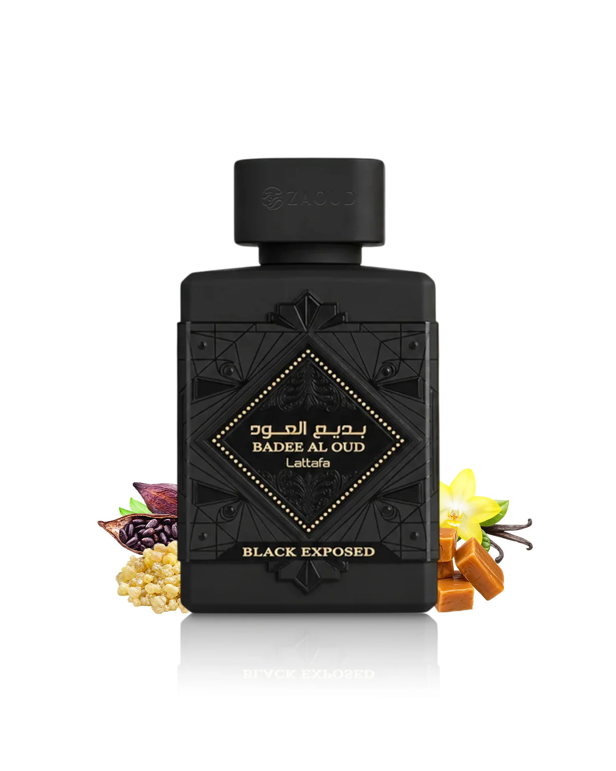 عطر لطافة بديع العود بلاك اكسبوسد 100ml — Lattafa Badee Al Oud Black Exposed EDP | Lattafa Perfume | الحرمين مصر