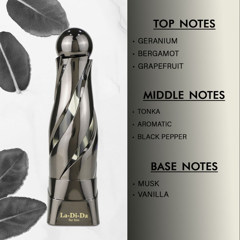 Arabiyat Prestige La Di Da For Him مكونات العطر - الحرمين مصر