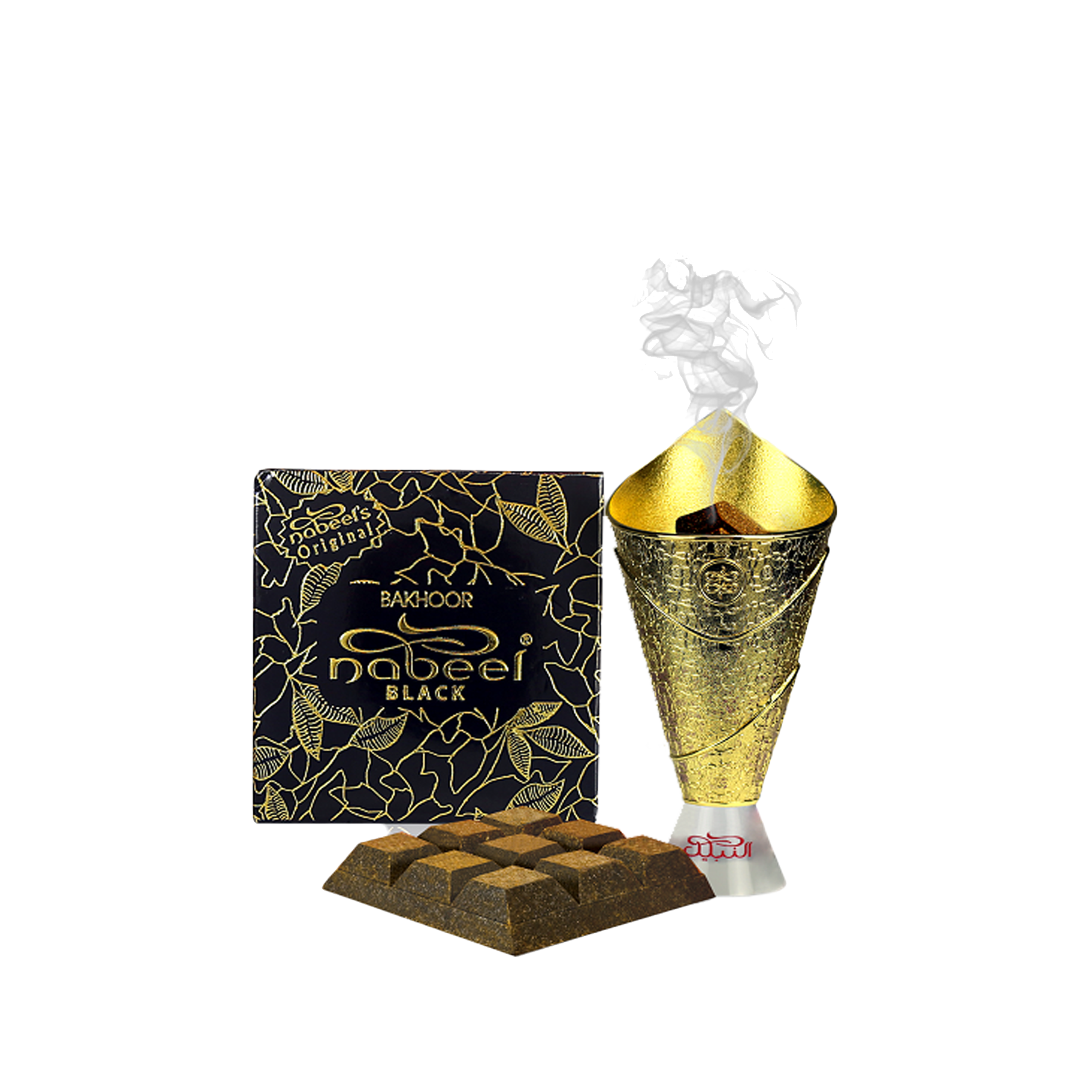 NABEEL BAKHOOR NABEEL BLACK 40GMS INCENSE