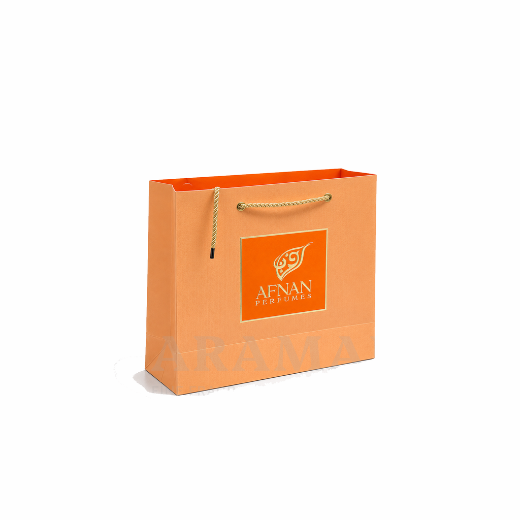 AFNAN ORANGE GIFT BAG