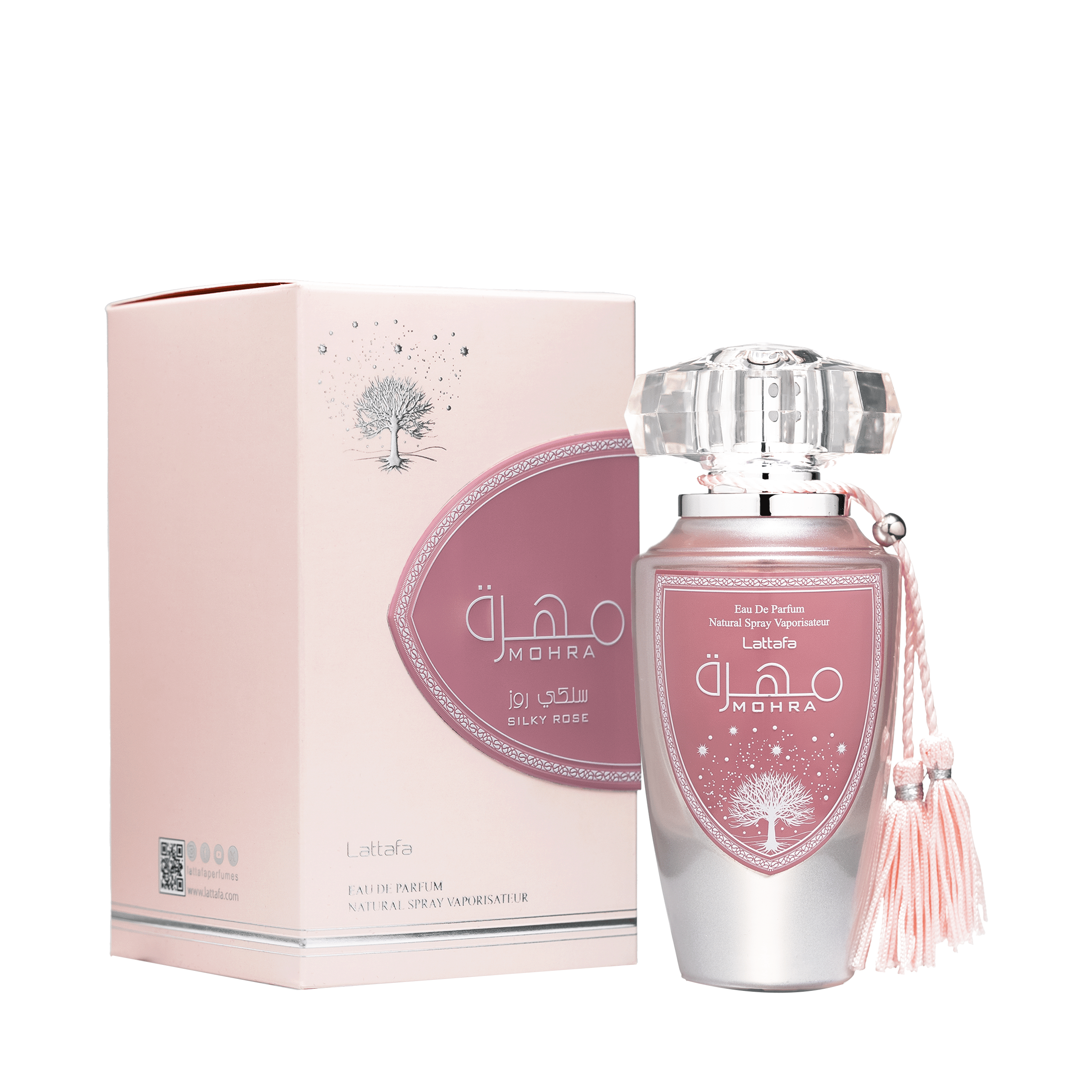 موهرا وردة حريرية