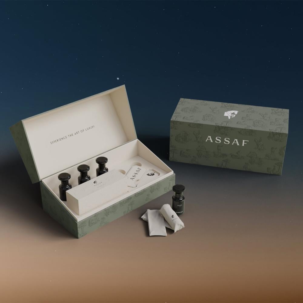 ASSAF LUXURY GIFT SET box